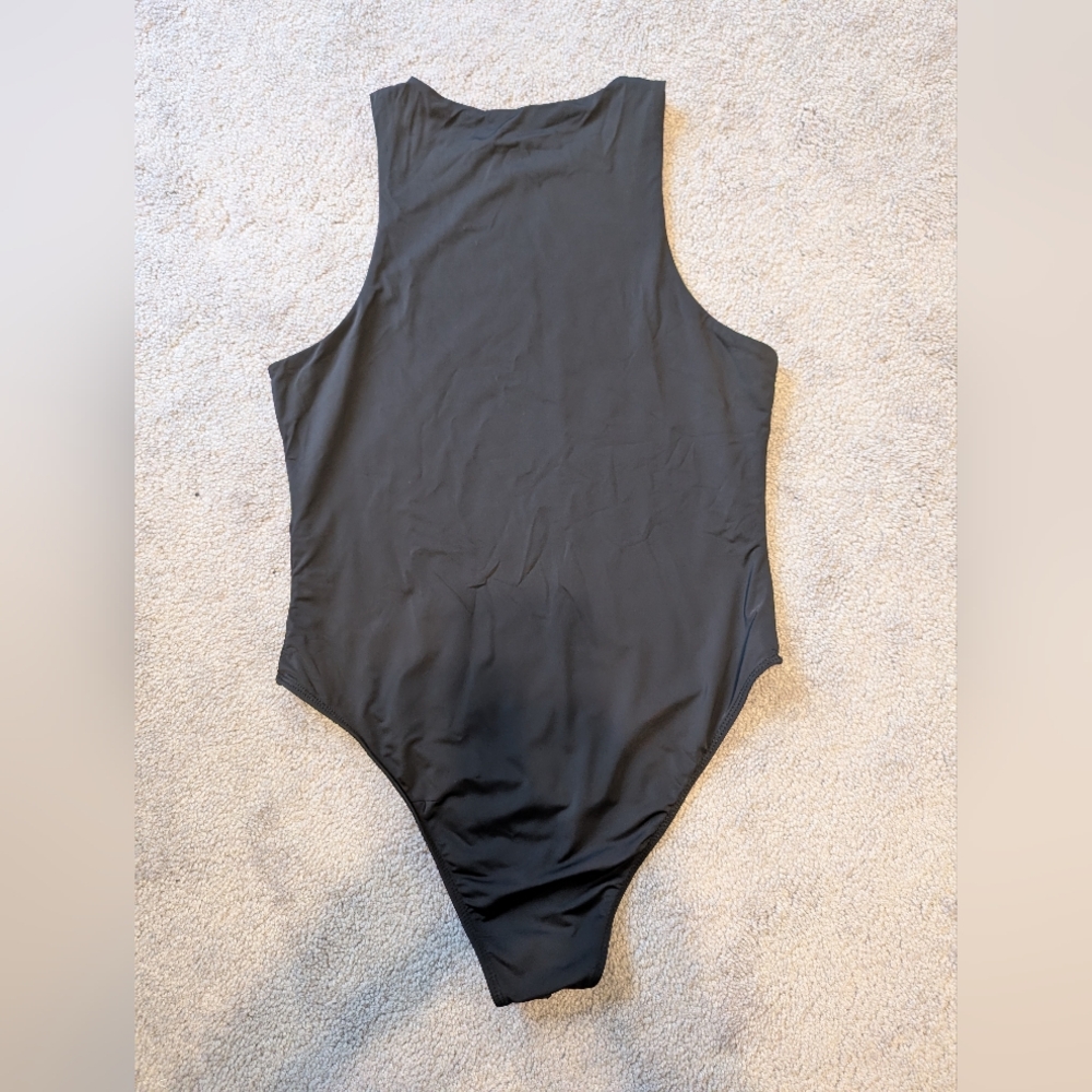 Shein Large Black Sleeveless Bodysuit Tank - Picture 4 of 5